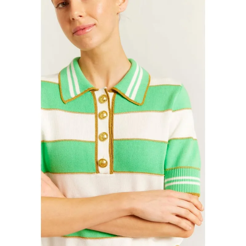 Amalfi Polo Top | Meadow