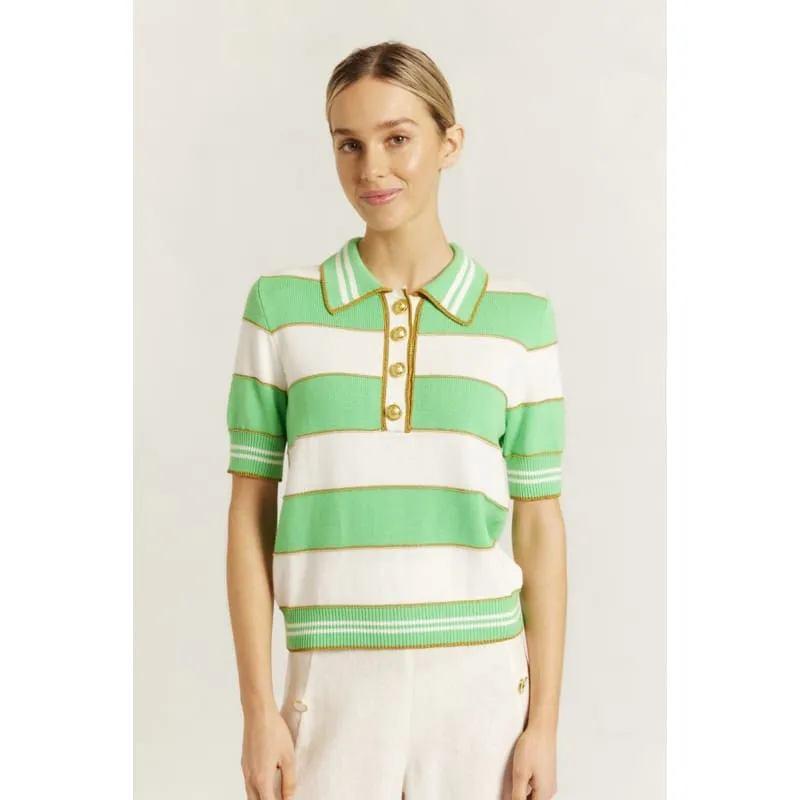 Amalfi Polo Top | Meadow