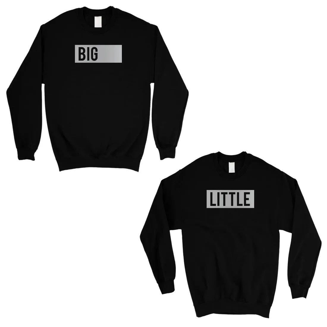 Big Little Boxed-SILVER Unisex Crewneck Sweatshirt Wonderful Great