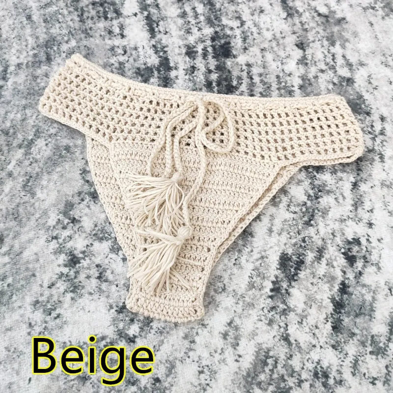 Boho Chic Tassel Bikini Bottoms