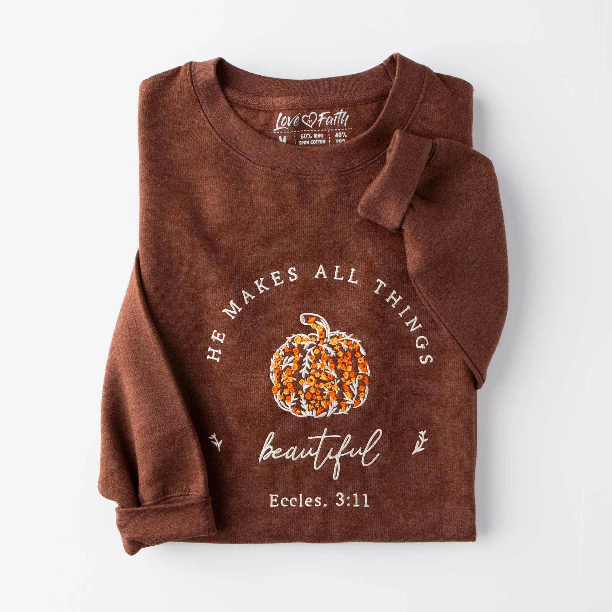 Clearance Embroidered Crewneck Sweatshirts