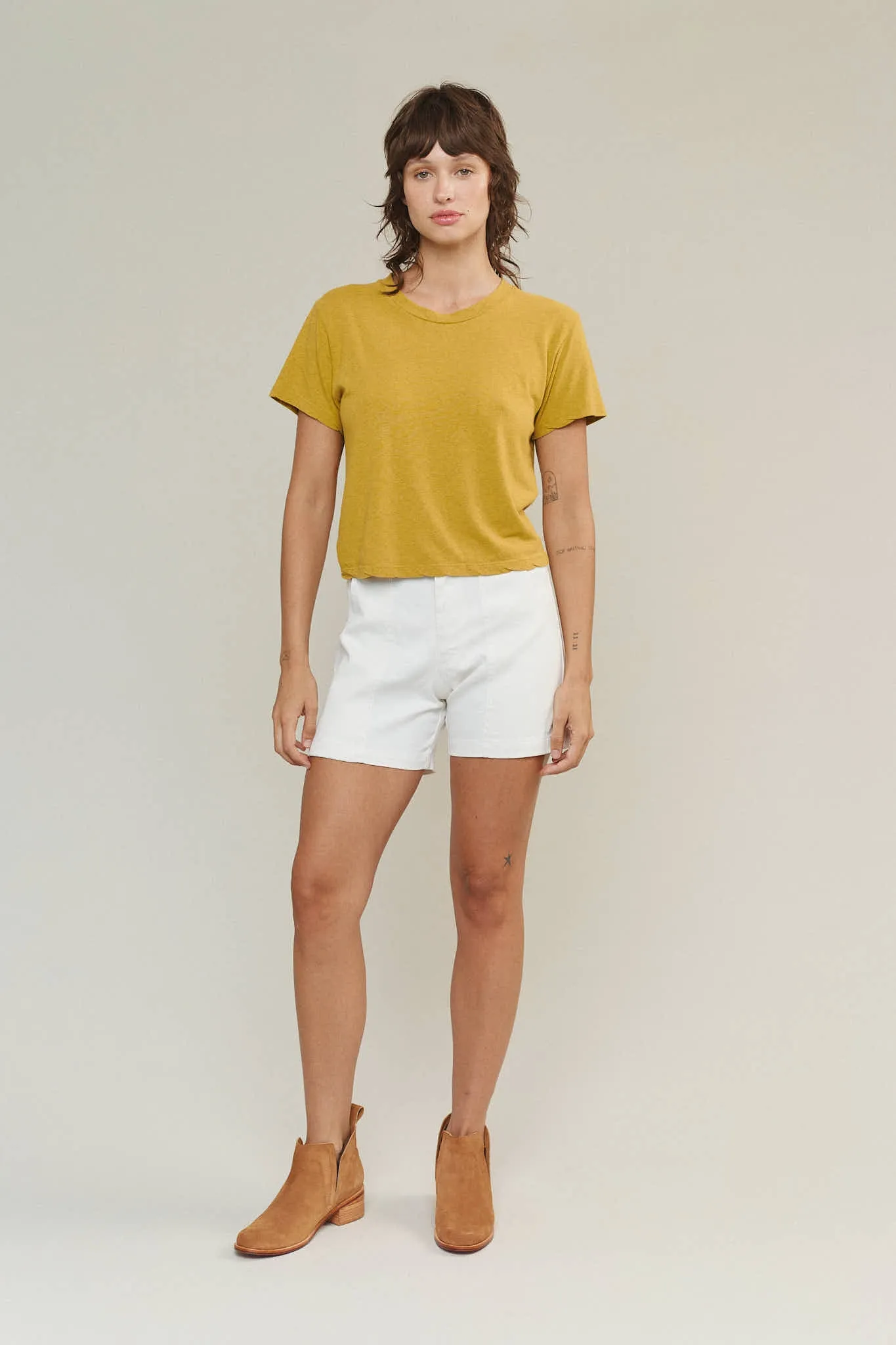 Cropped Lorel Tee