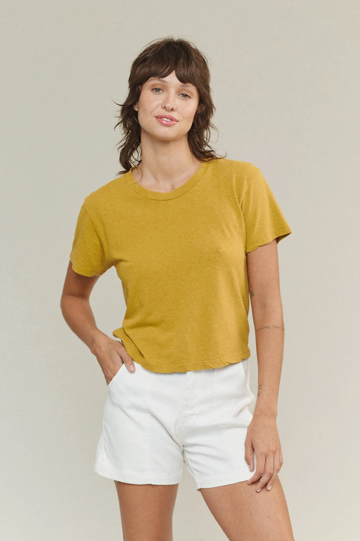 Cropped Lorel Tee