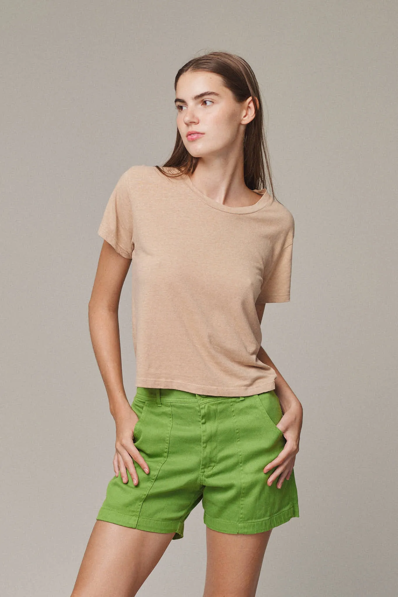 Cropped Lorel Tee