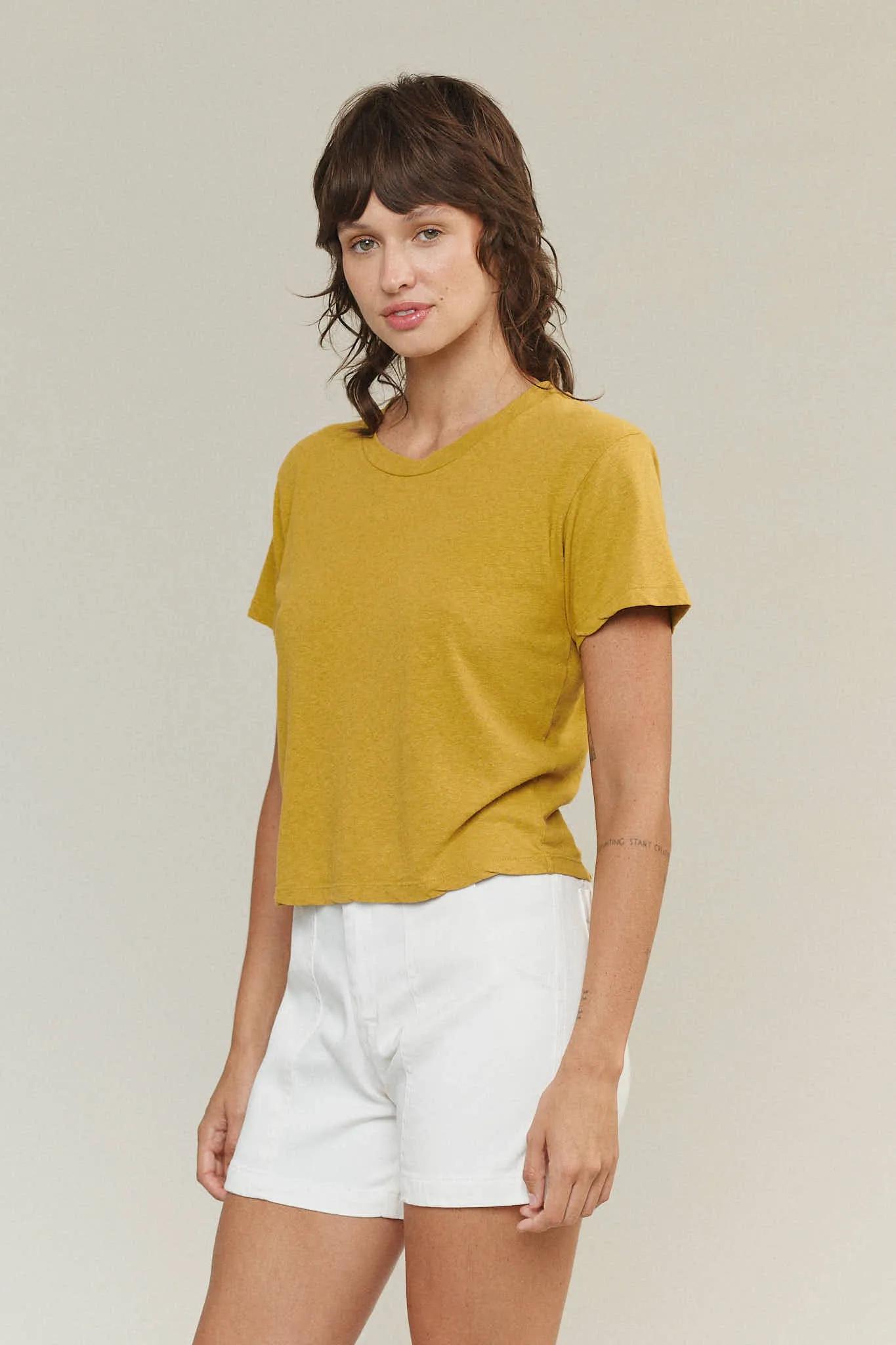 Cropped Lorel Tee