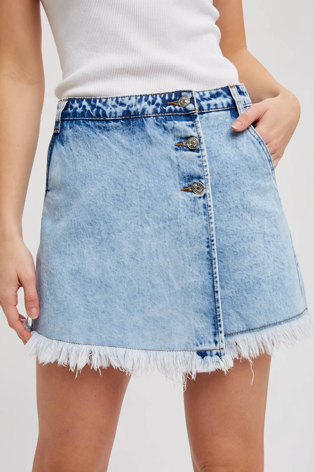 DENIM  SKORT