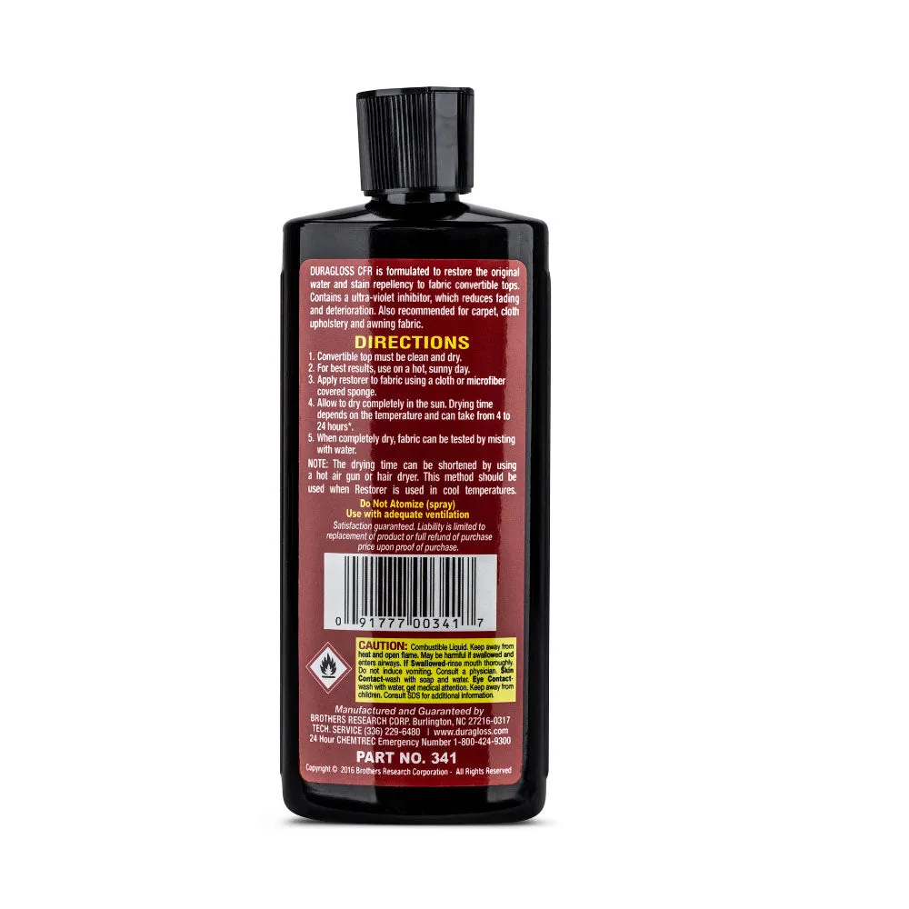 Duragloss Convertible Top Fabric Restorer 236ml