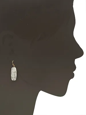 Ellie Simple Stone Earrings