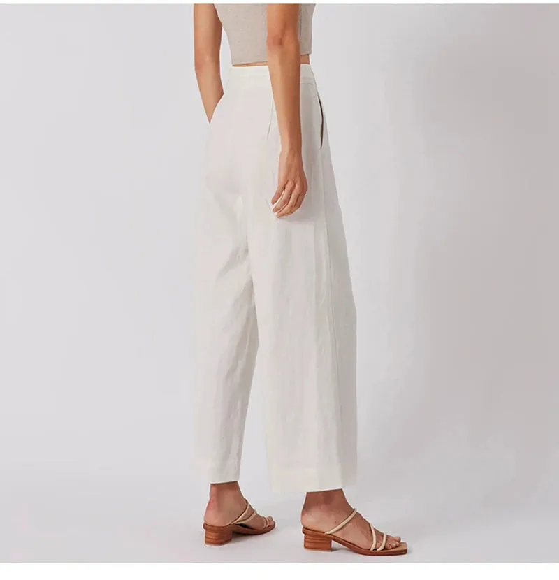 Emanuela – Wide-Leg Trousers for Women