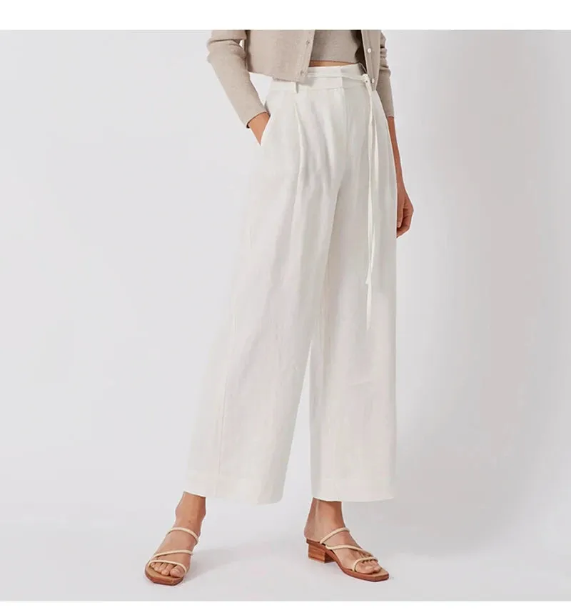 Emanuela – Wide-Leg Trousers for Women