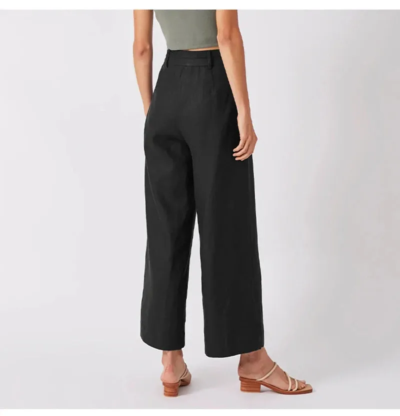 Emanuela – Wide-Leg Trousers for Women