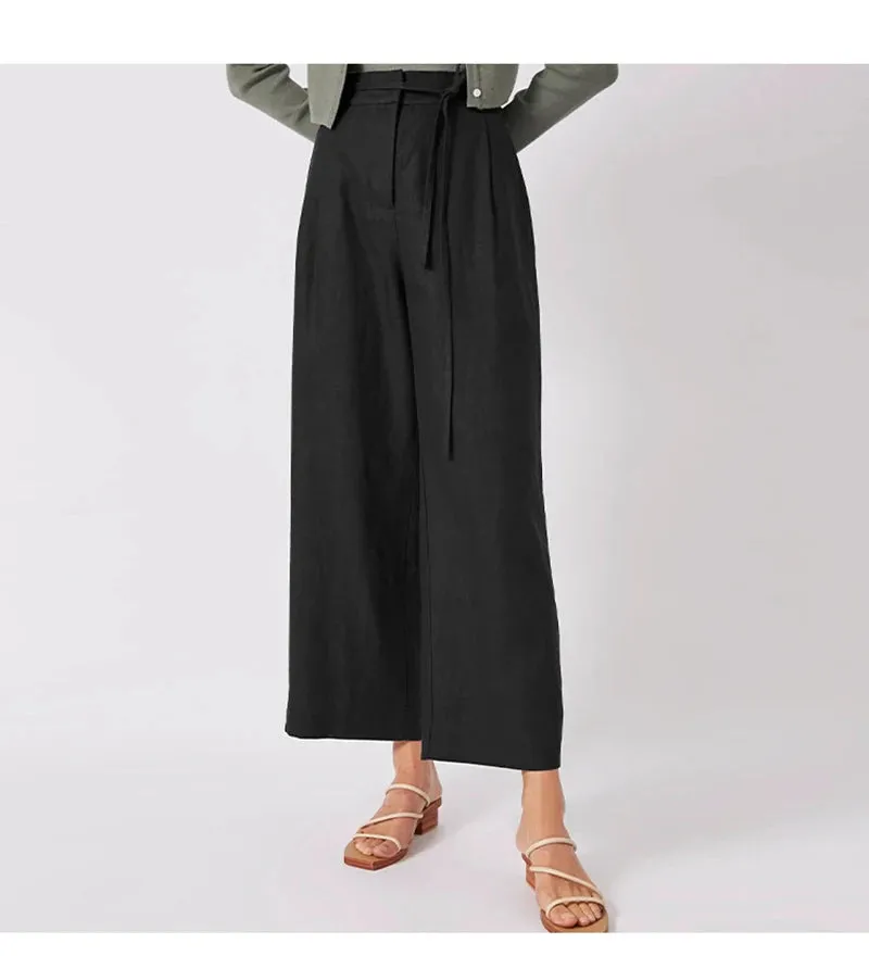 Emanuela – Wide-Leg Trousers for Women