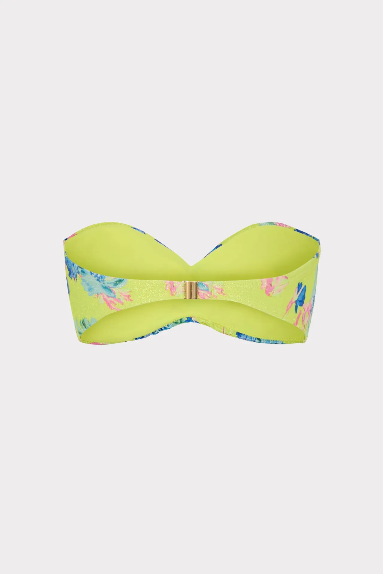 Floating Cosmos Twist Bandeau Top