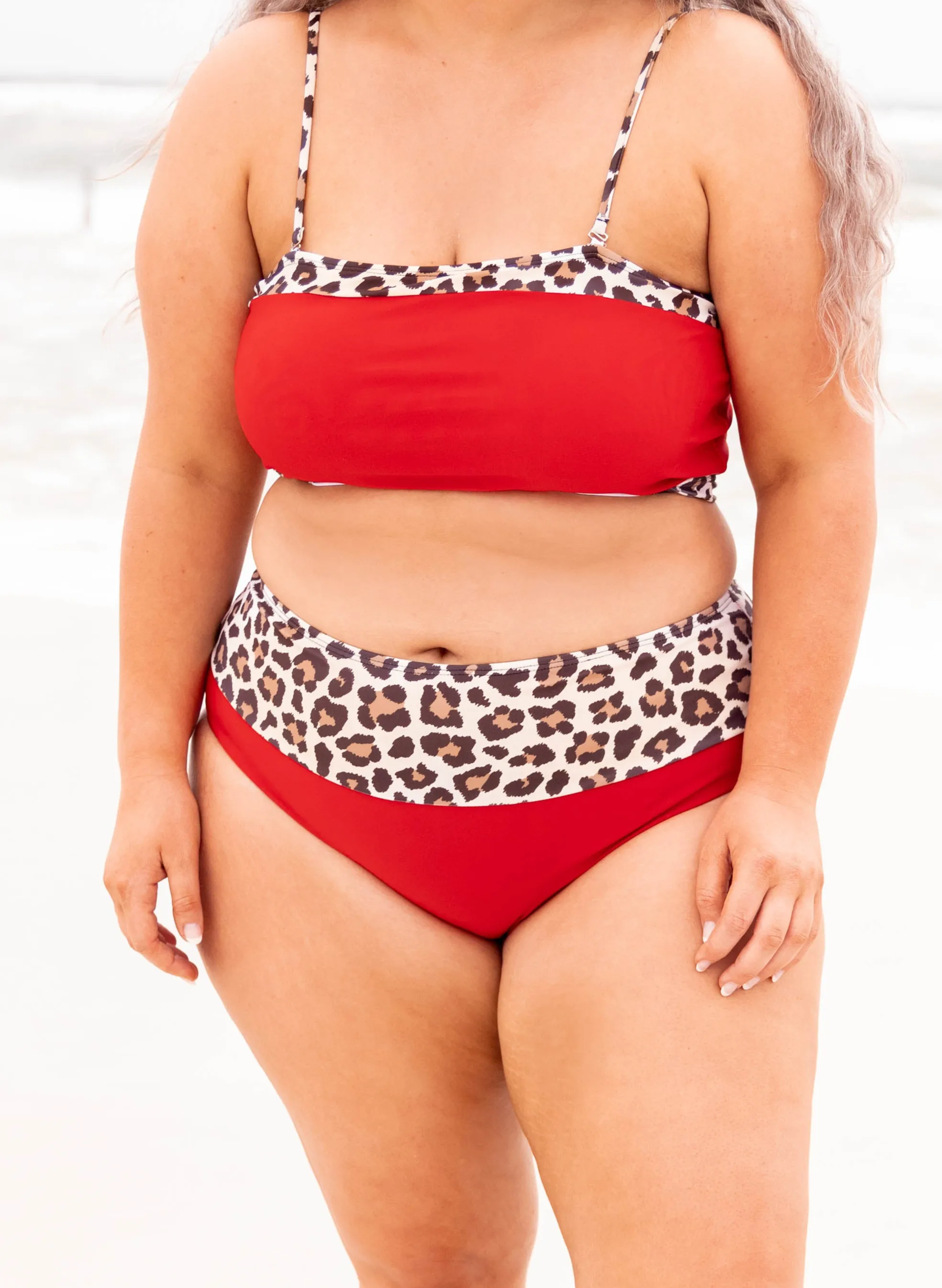 Hidden Islands Swim Bottom, Red