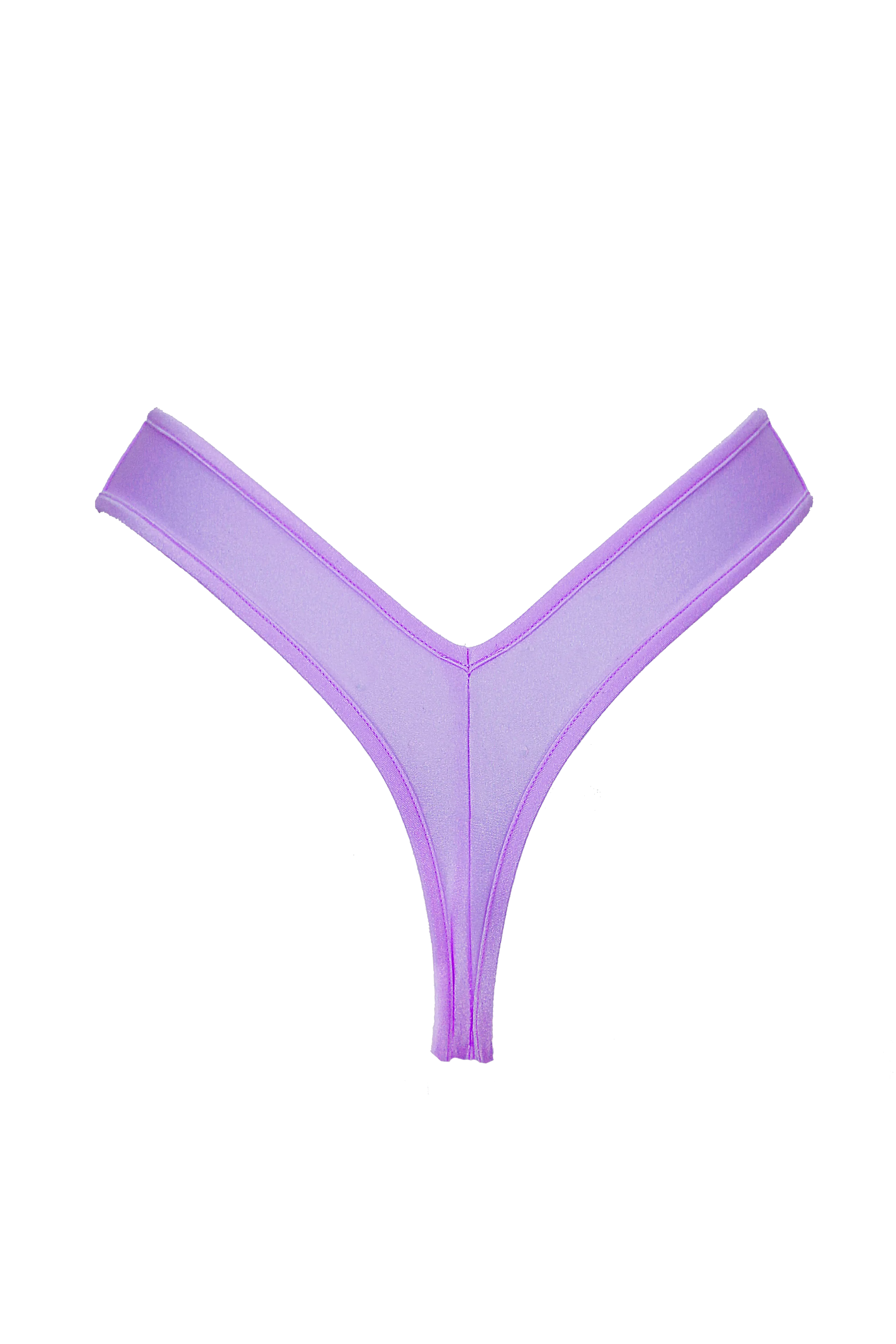 High-Cut Bikini Bottom / LULY LILAC