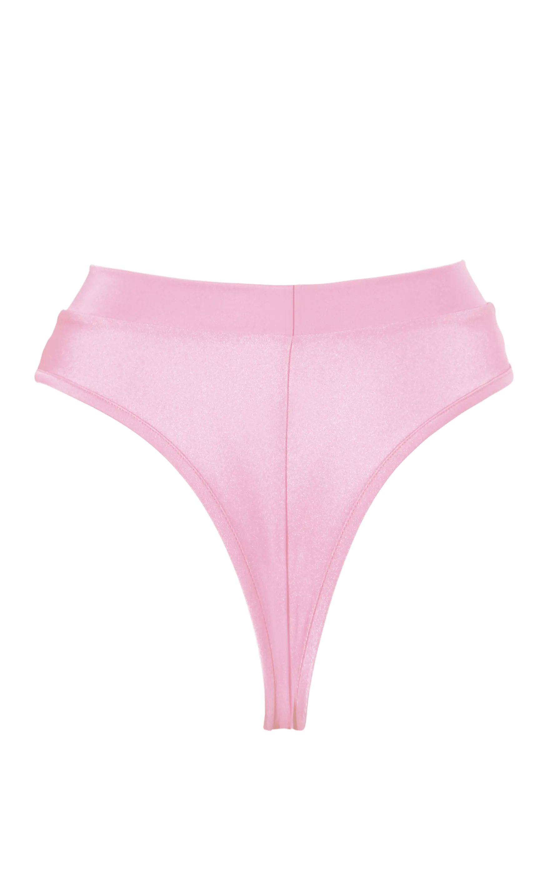 High-Cut Bottom 1/2 Mesh / BOND BABY PINK