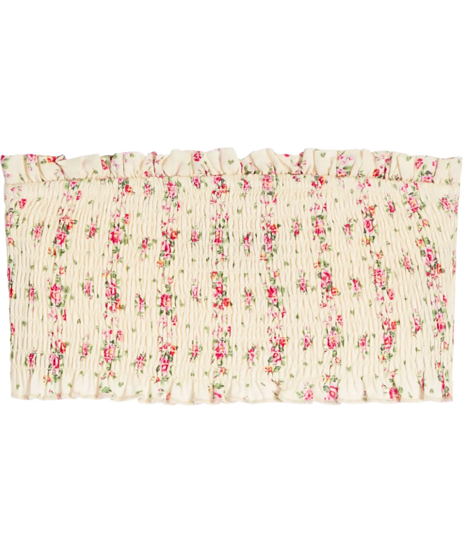 Katie J NYC Juniors Shabby Chic Floral Bea Tube Top