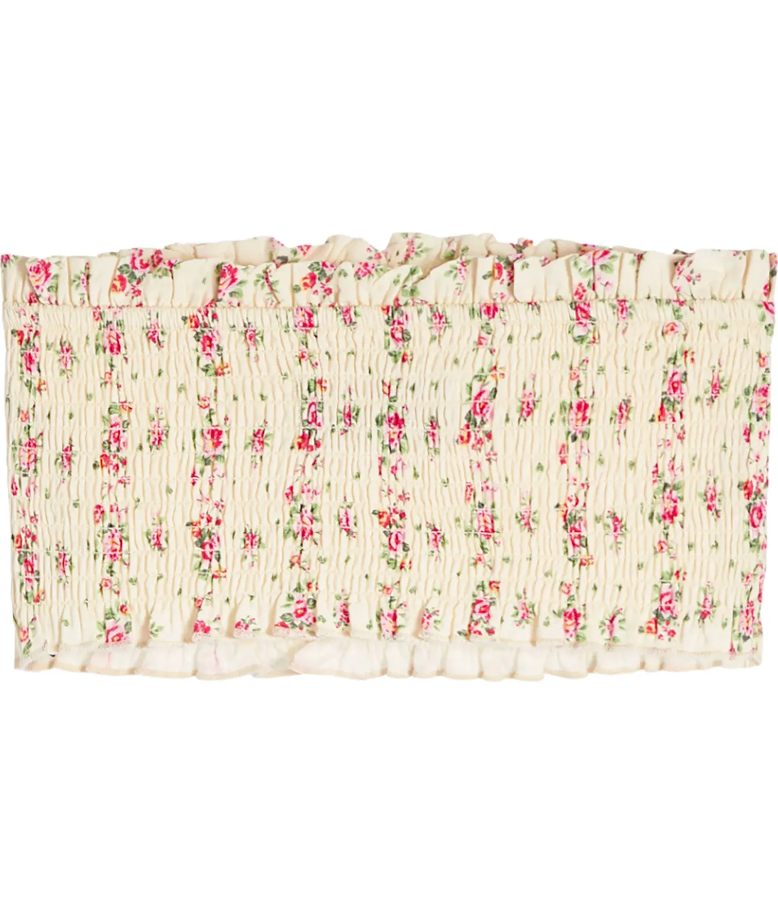 Katie J NYC Juniors Shabby Chic Floral Bea Tube Top