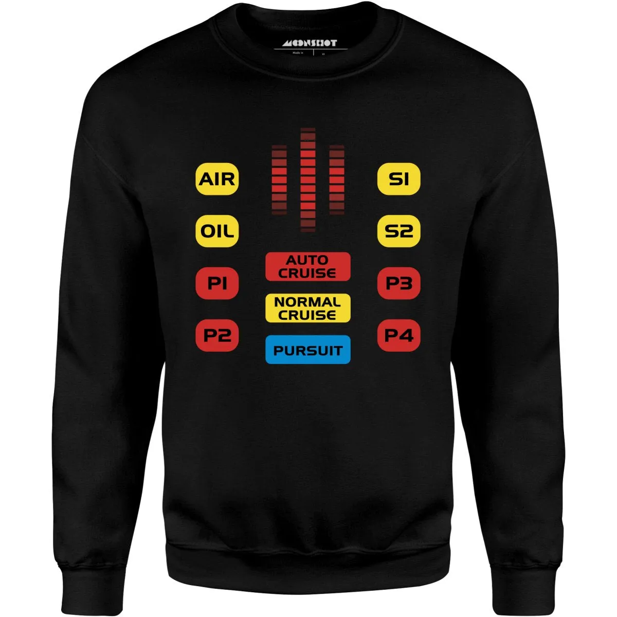 Knight Rider KITT Console - Unisex Sweatshirt