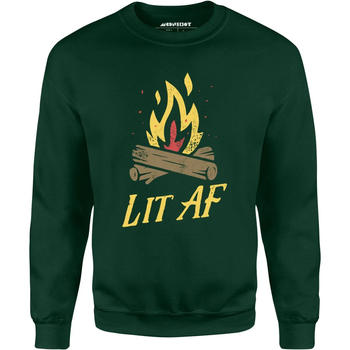 Lit AF Campfire - Unisex Sweatshirt