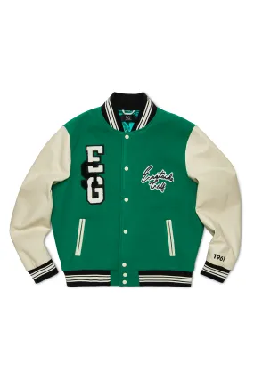 Men's 1961 Change Varsity Jacket Golf Green