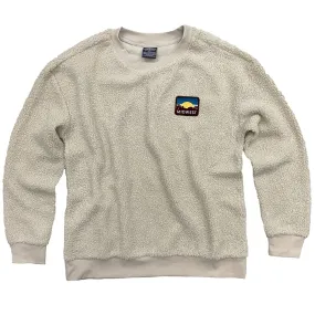 Midwest Sunset Patch Natural Sherpa Sweatshirt (Discontinued)