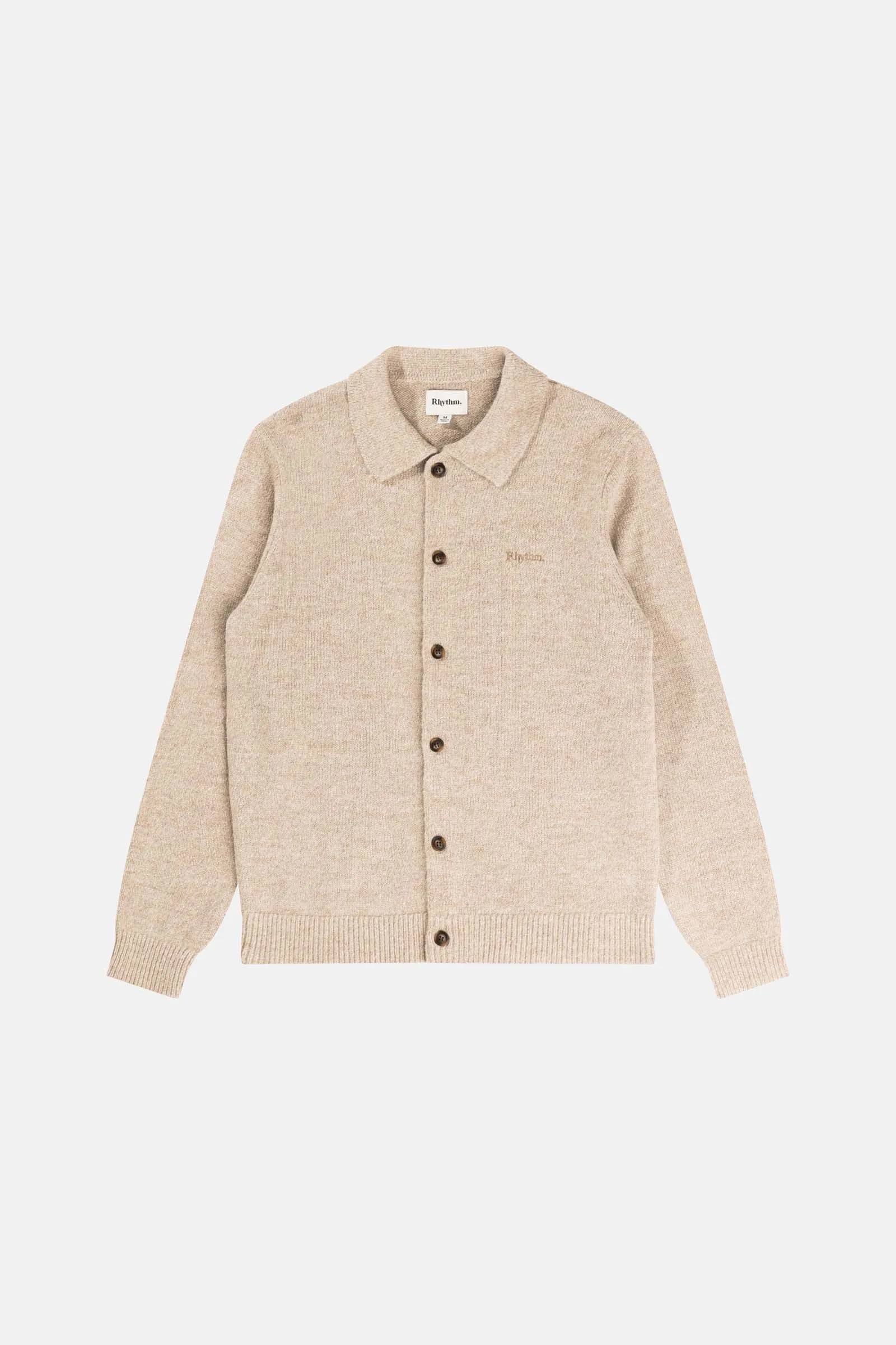 Mohair Button Up Knit Natural