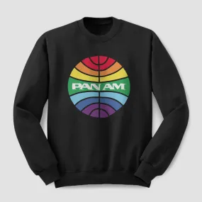 Pan Am Logo Rainbow - Sweatshirt