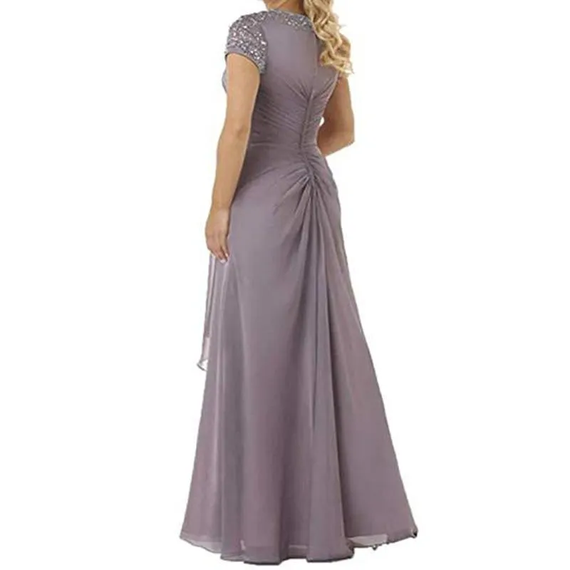 Plus Size Customizable Mother of Bride Dress