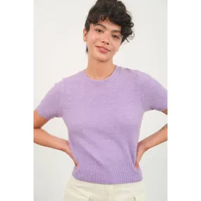 Quarter Knit Sweater - Lavender