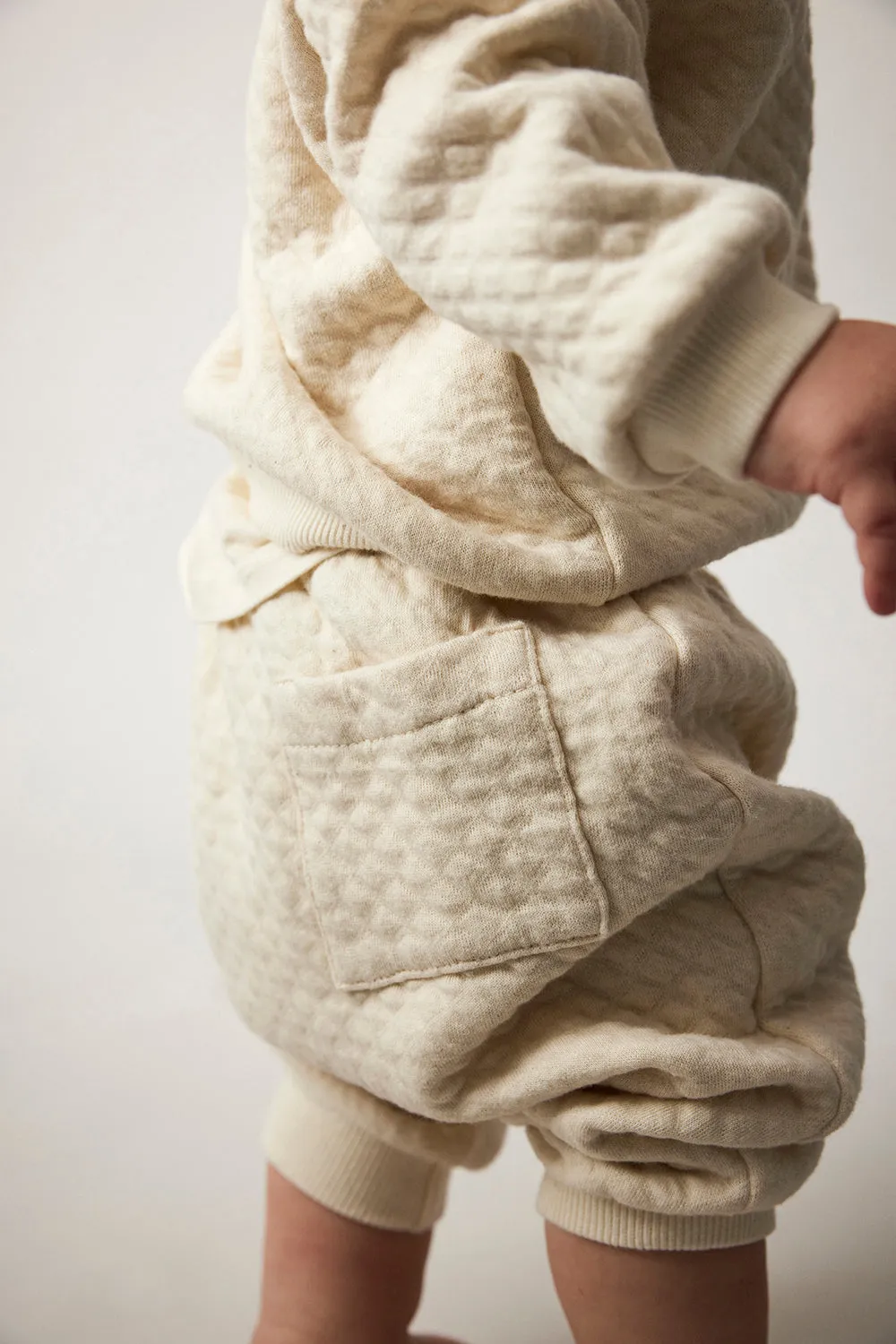 QUILTED BABY SWEATSHIRT