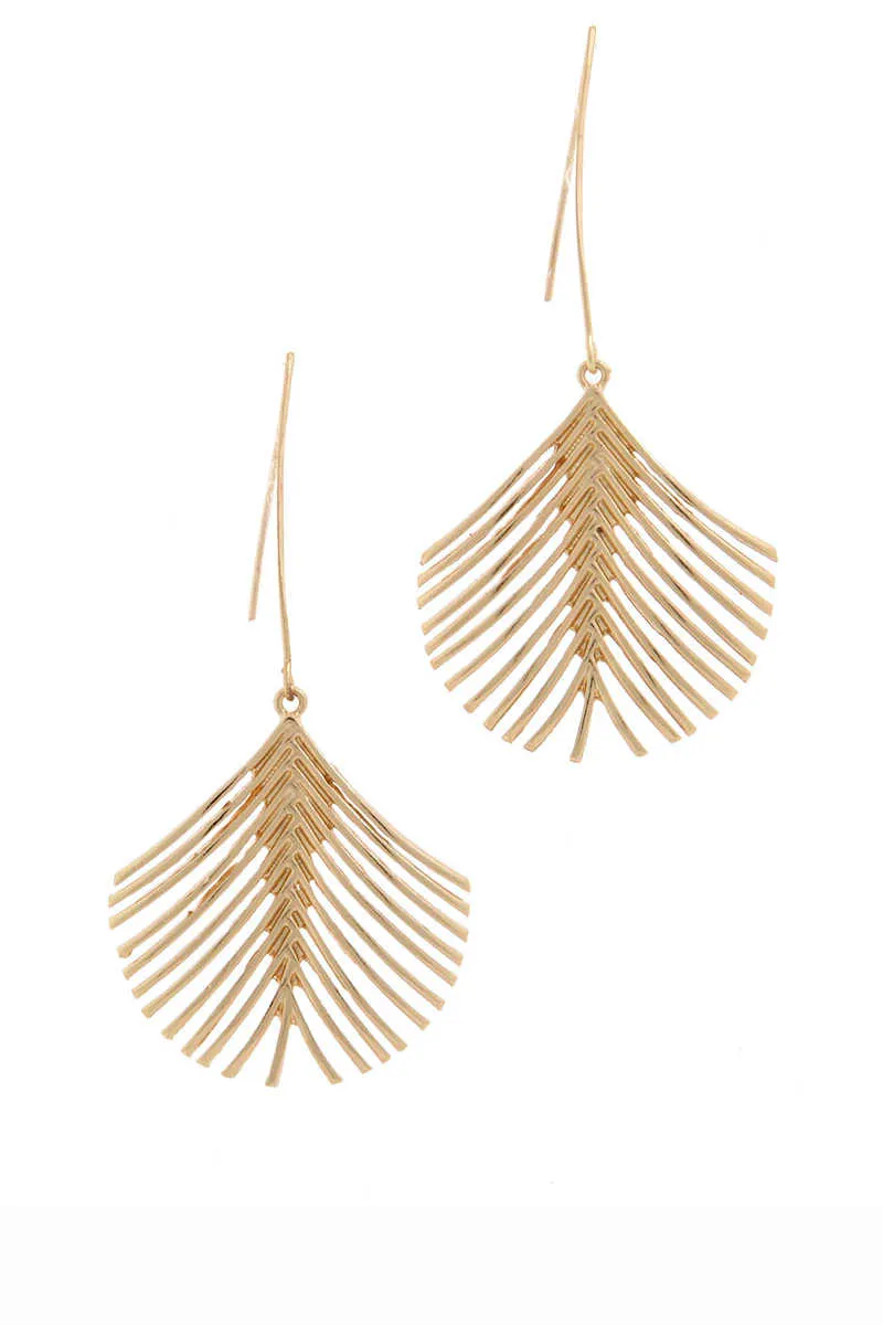 Remember Me - Drop Earrings Gold