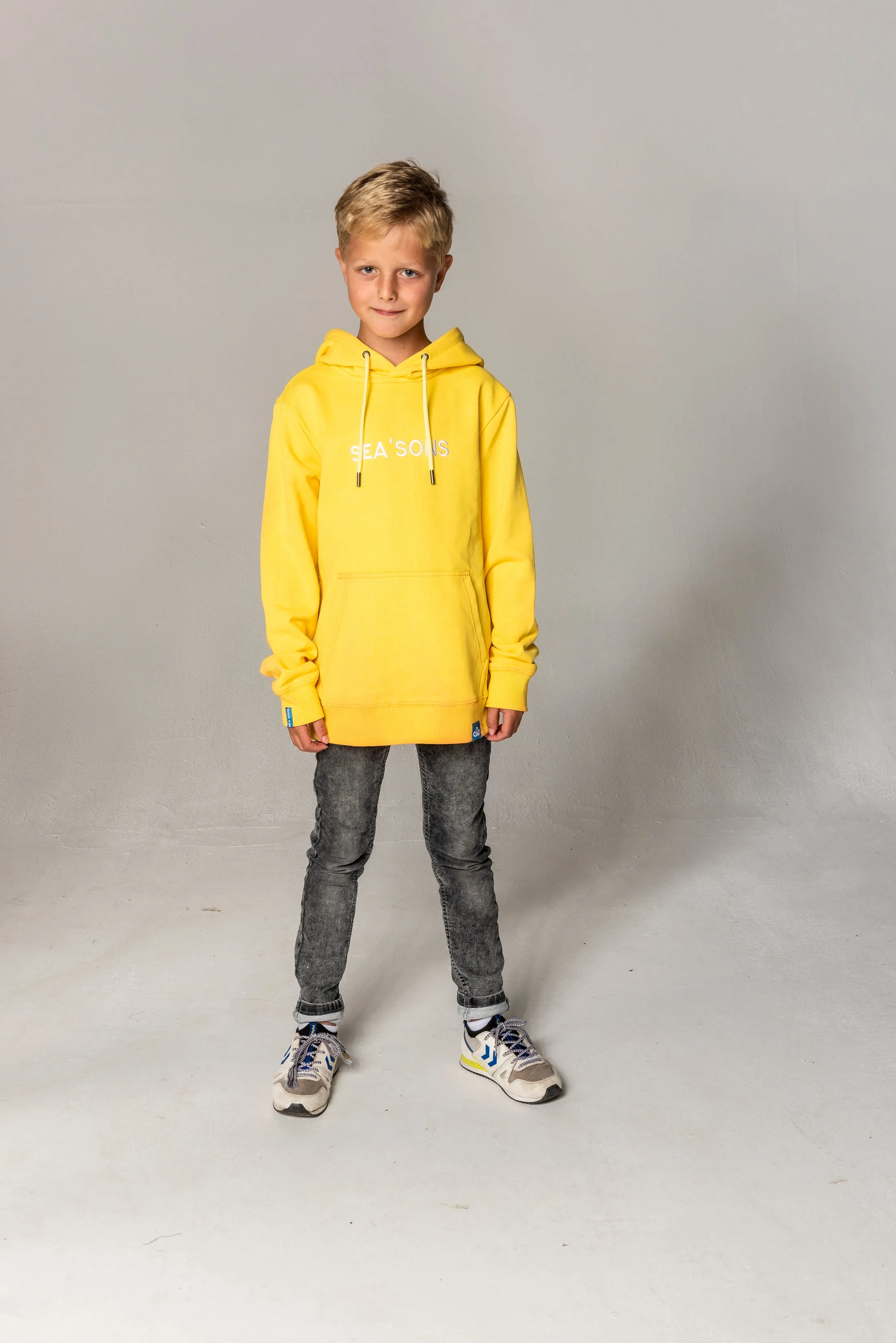 Sea'sons Hoodie Heat Sensitive Orange-Yellow