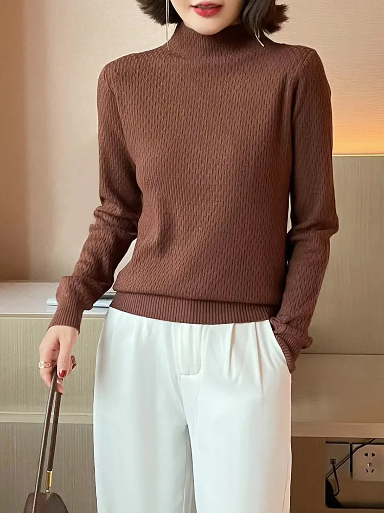 Shirley Half Turtleneck Women Sweater