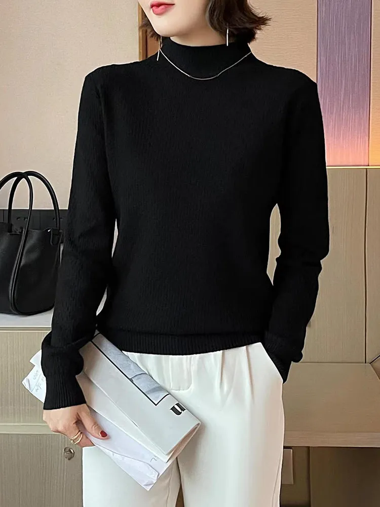 Shirley Half Turtleneck Women Sweater