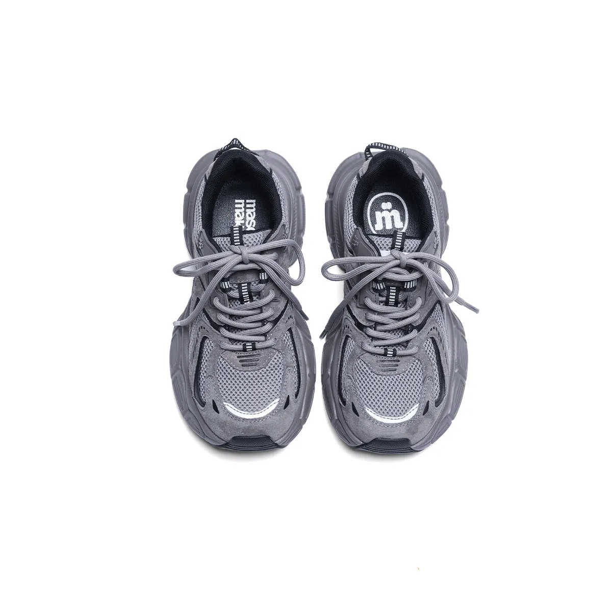 Stylish Lightweight Grey Running Shoes