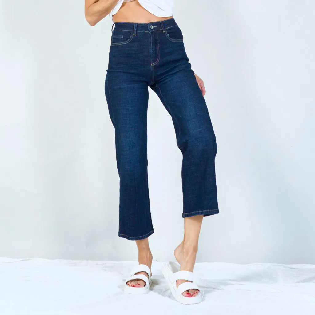 Stylish wide-leg jeans wholesale