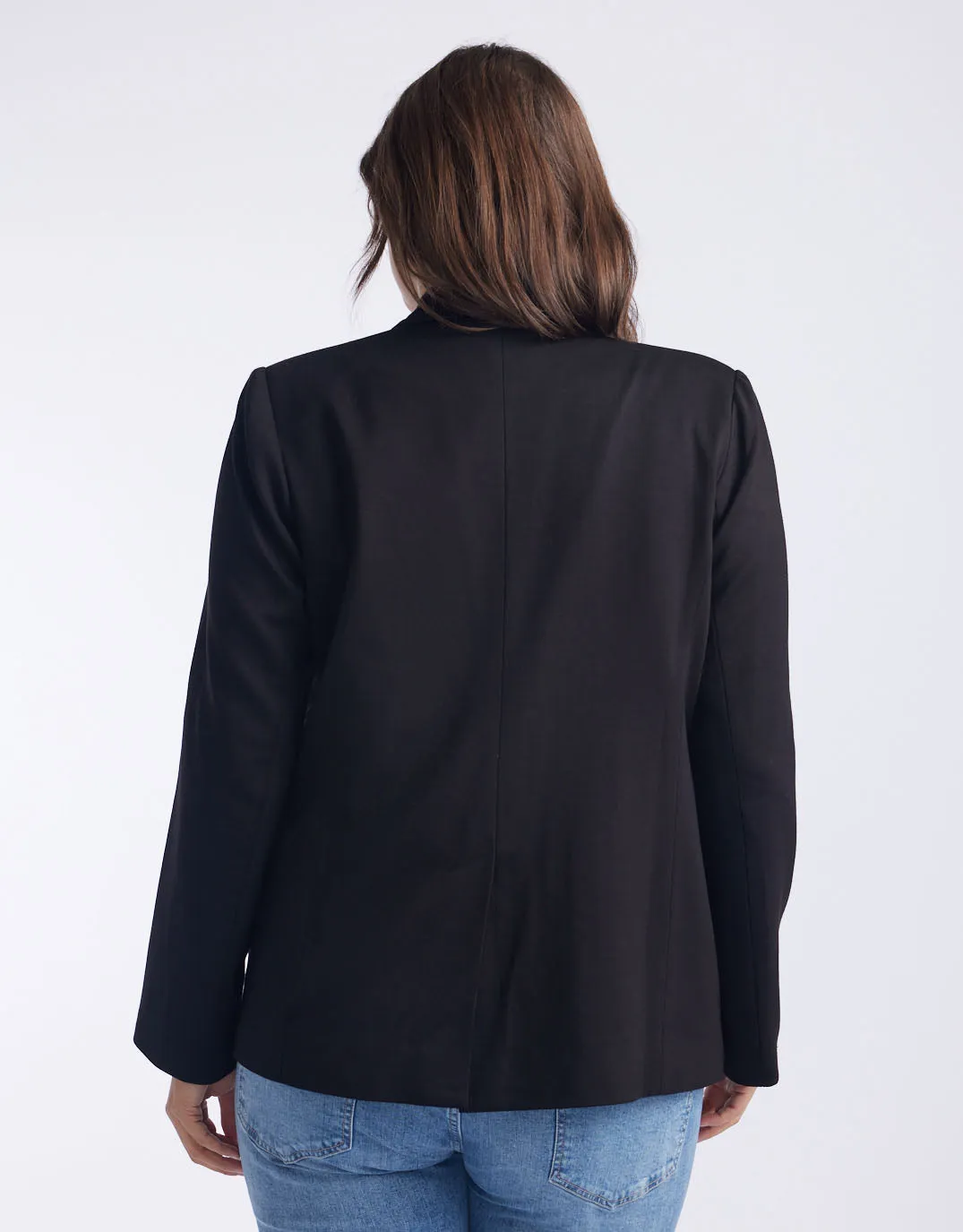 Timeless Ponte Blazer - Black