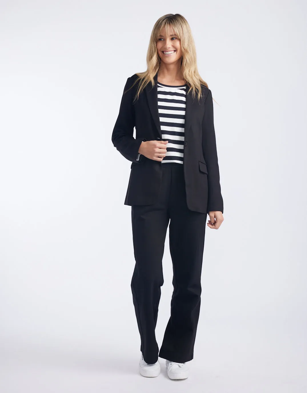 Timeless Ponti Blazer - Black