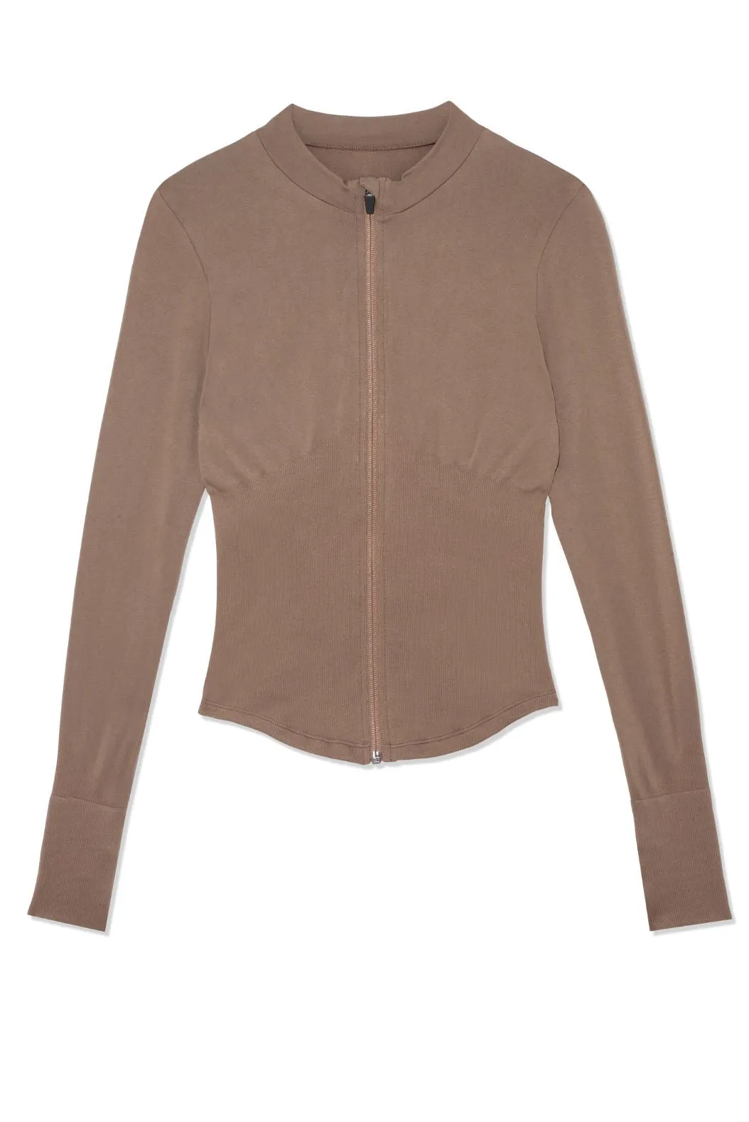 Timeless Zip Jacket - Taupe Gray