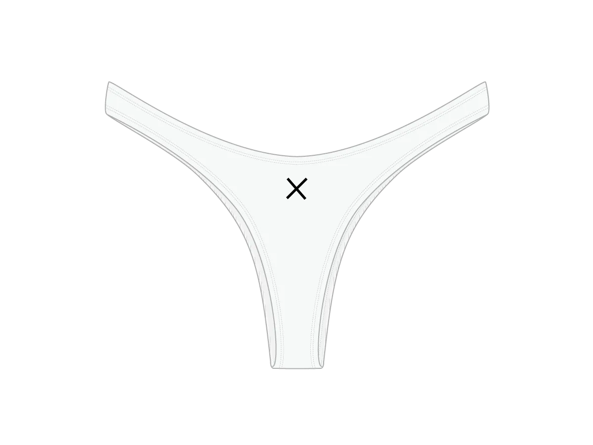 Venice White Chic 80's Bottoms