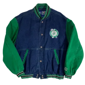 Vintage Boston Celtics Denim "Starter" Jacket