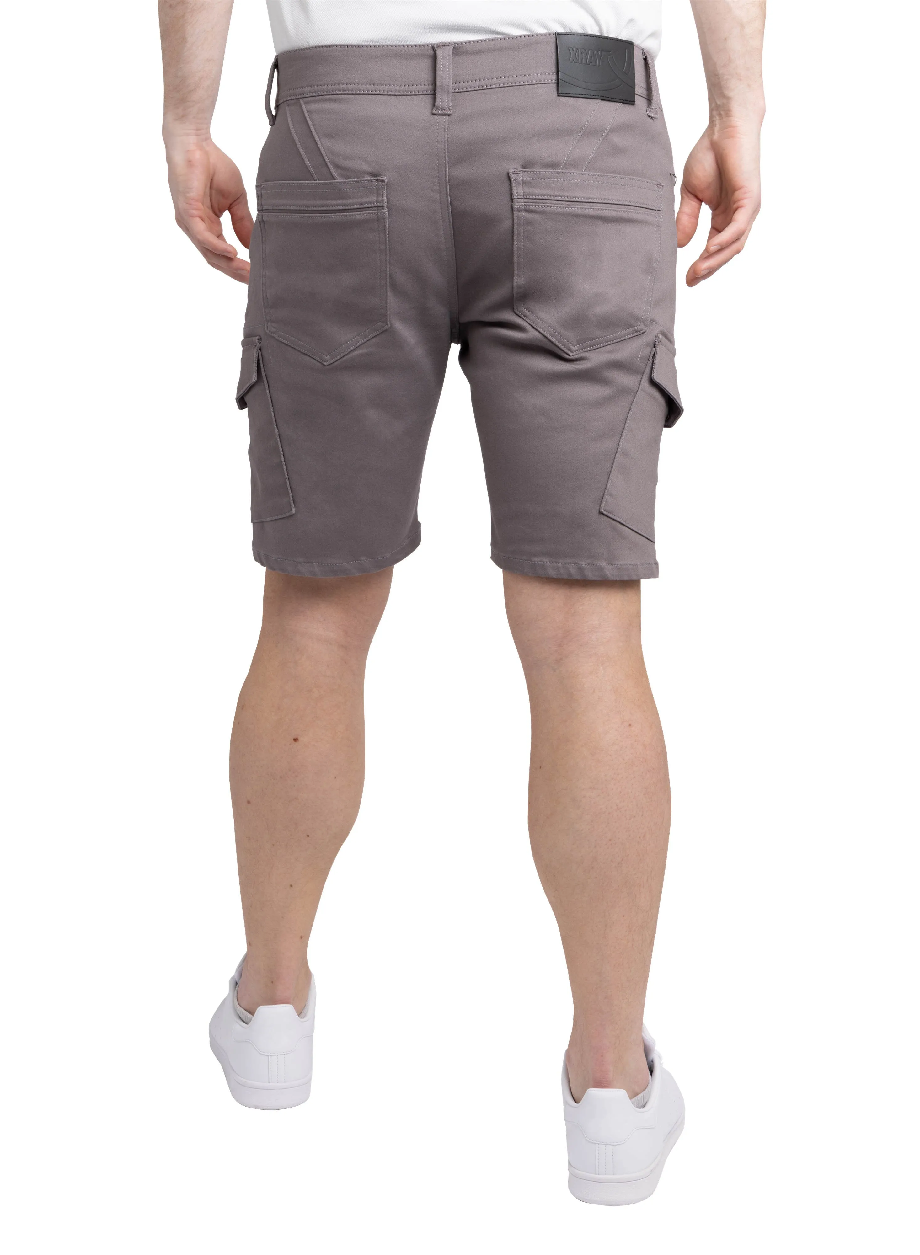 X RAY Men's 5-Pocket Stylish Commuter Cargo Shorts