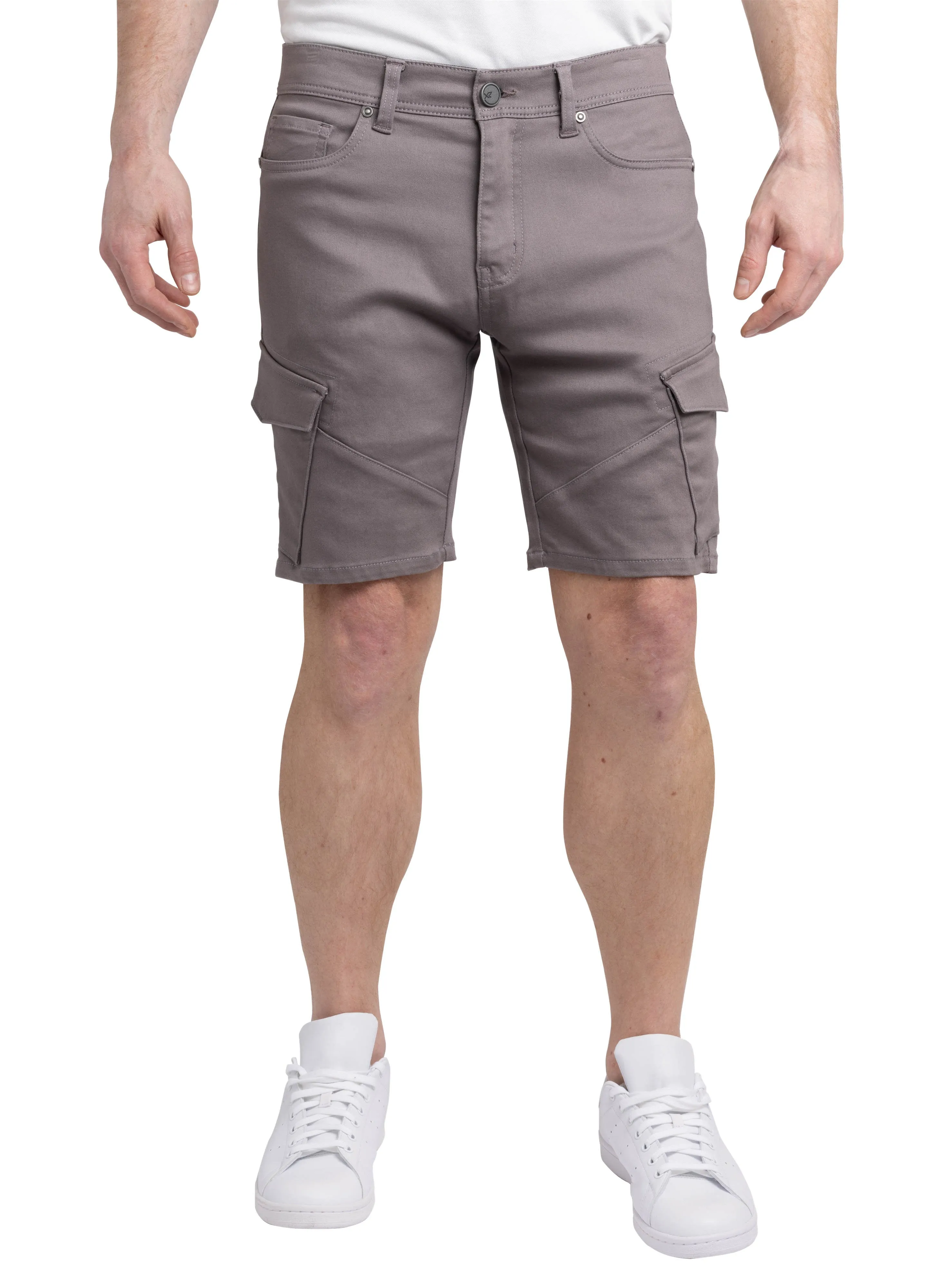 X RAY Men's 5-Pocket Stylish Commuter Cargo Shorts