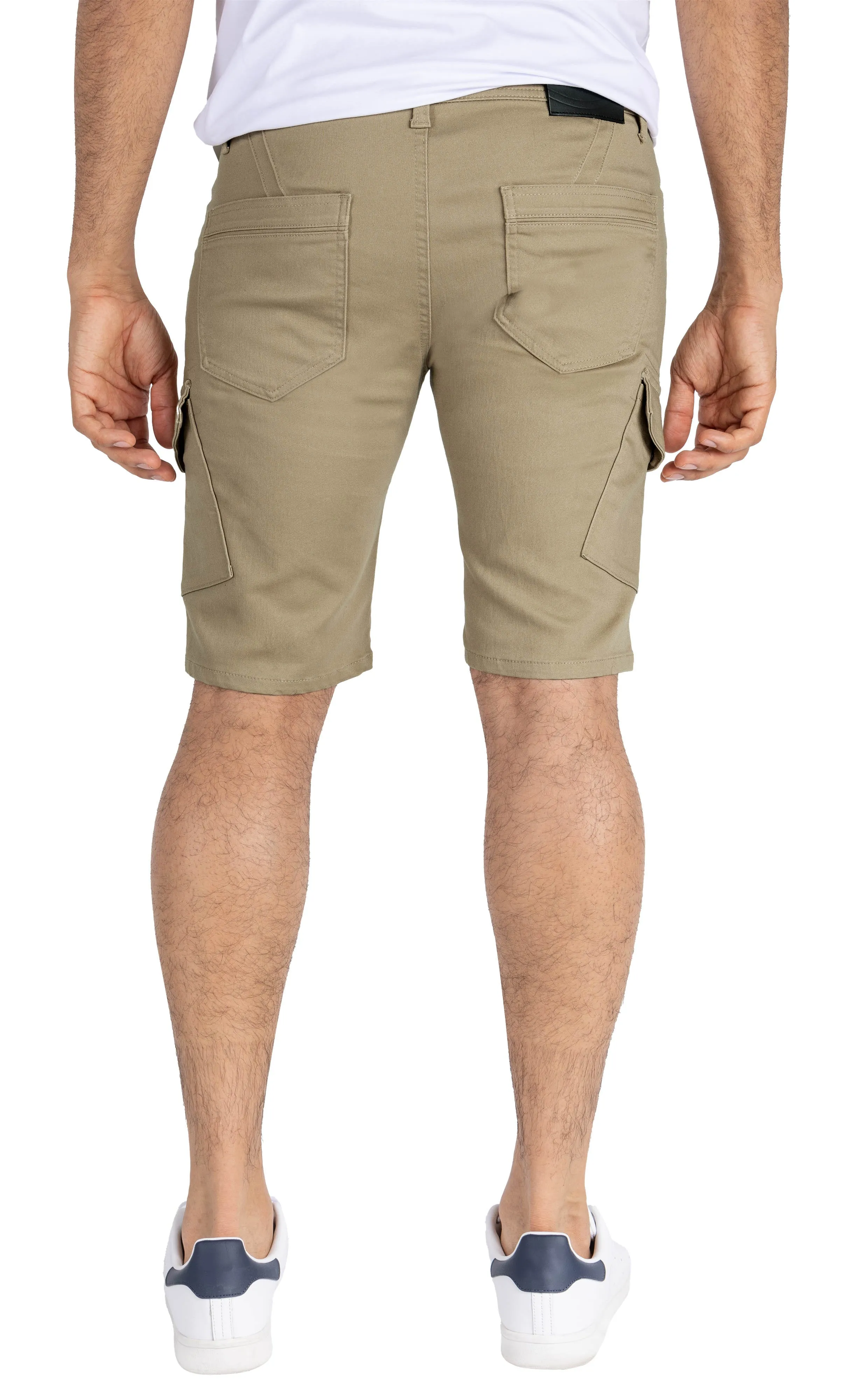 X RAY Men's 5-Pocket Stylish Commuter Cargo Shorts